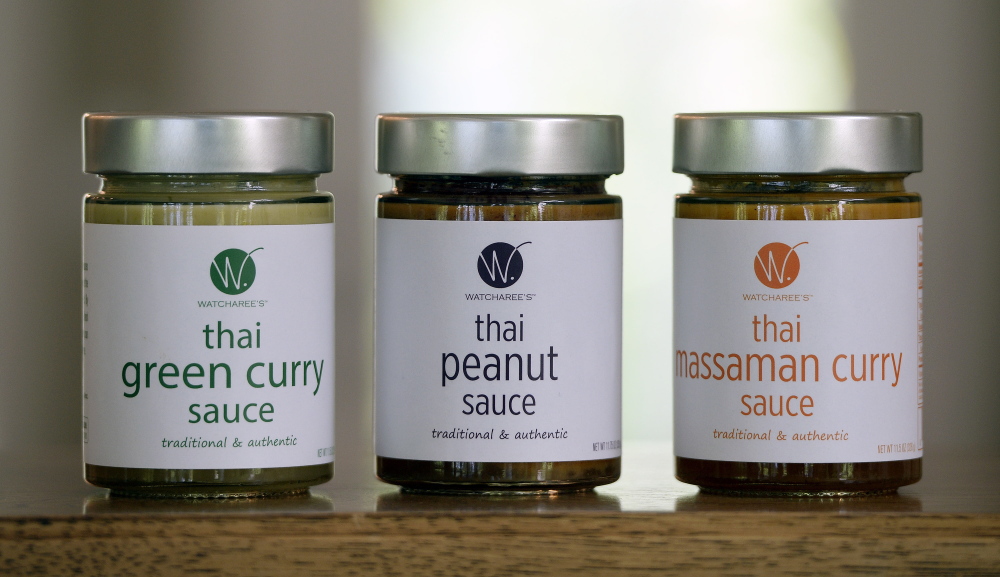 Limanon’s line of sauces includes green curry, peanut and massaman curry.