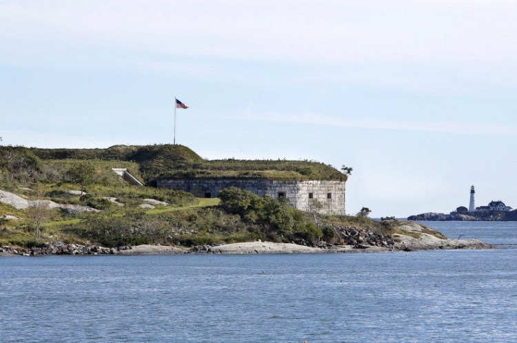Fort Scammell, on House Island’s southern tip, was the only fort on Maine’s coast to see action during the War of 1812.