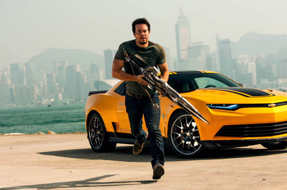 Mark Wahlberg stars as Cade Yeager in “Transformers: Age of Extinction,” which had the biggest weekend debut box office revenues of any film this summer.