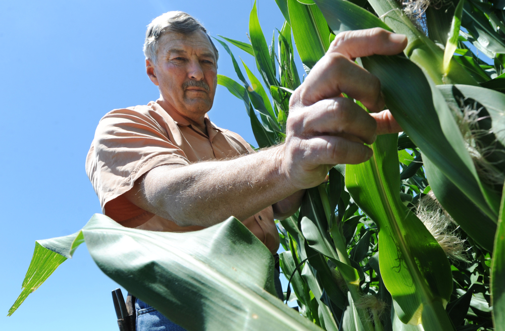Corn and soybean farmer Neal Bredehoeft of Alma, Mo., said “Agriculture’s had a lot folks that’s been trying to come down on our farms and tell us what we can and cannot do.”