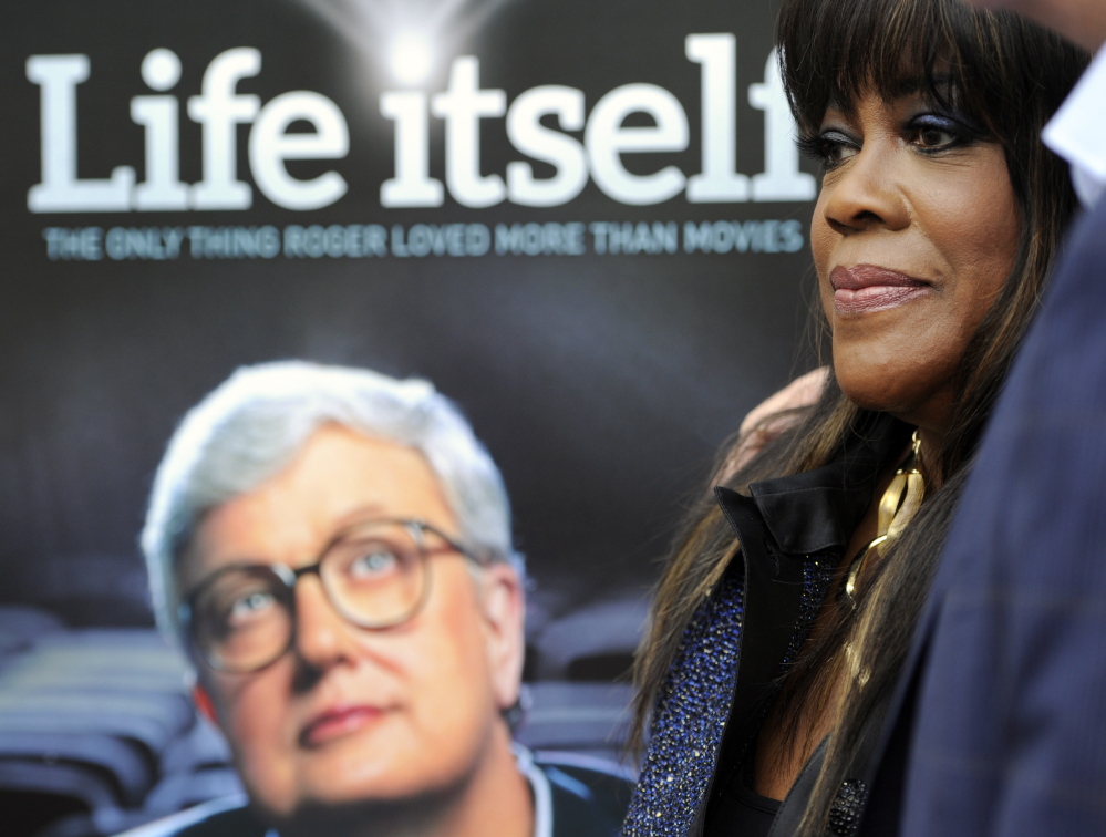 Chaz Ebert, widow of movie critic Roger Ebert, at the premiere of the documentary “Life Itself” in Los Angeles. The Associated Press