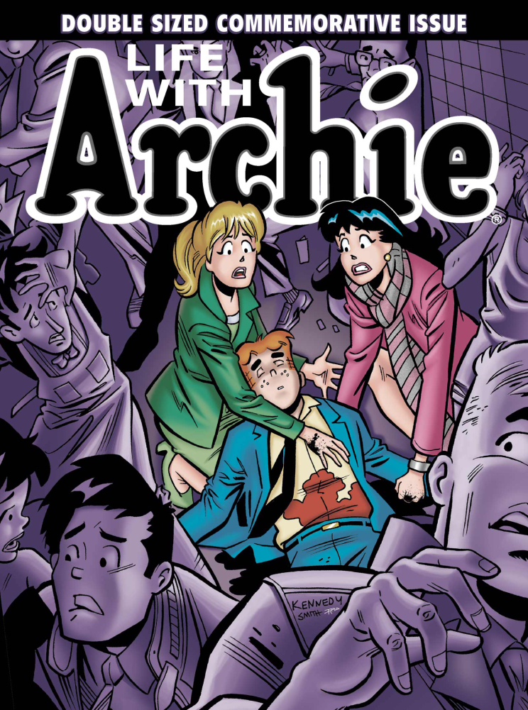 This image provided by Archie Comics shows the cover of  "Life with Archie," issue 36. 

The Associated Press