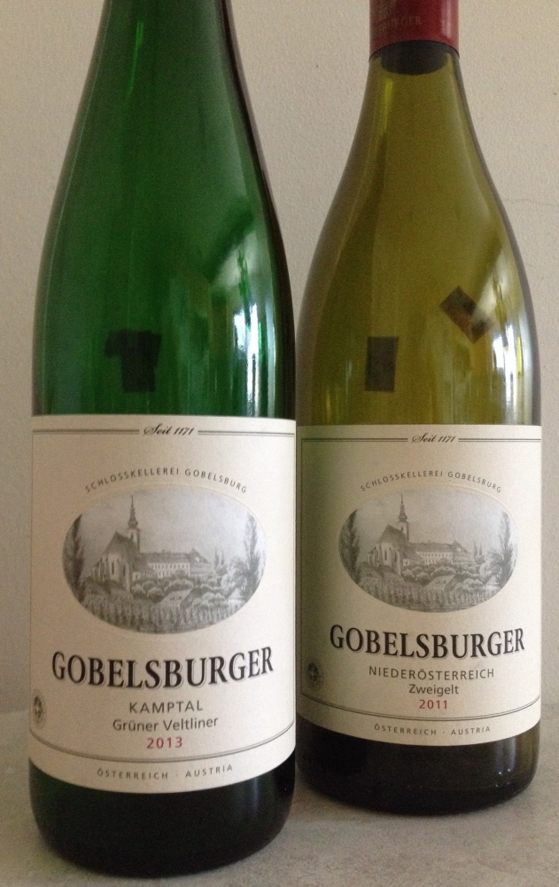 The Gobelsburger Grüner Veltliner Kamptal’s intensely mineral cut is offset by tangerine and apple, spice and salt. The Zweigelt feels more mature and long-lived than other Zweigelt wines.