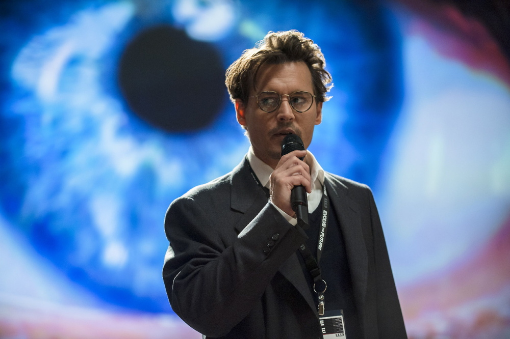 Johnny Depp plays a scientist in peril in “Transcendence.”