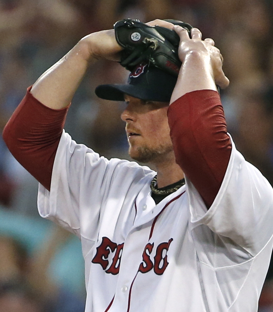 Jon Lester didn’t pitch Wednesday night and may not be with Boston after Thursday’s trade deadline. Why? He’s 30 and wants a long-term deal, but Boston generally does not offer more than four-deal deals to aging players.