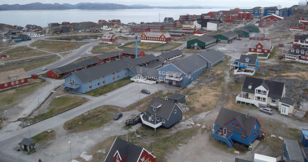 Nuuk is the capital of Greenland, which is slightly more than three times the size of Texas but has fewer residents than Portland. The island is poised to begin the construction of three airports, two marine terminals and an iron ore mine. Photo by John Henshaw