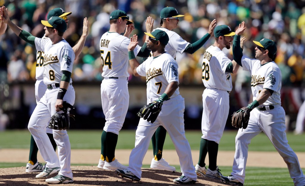 The Oakland A's, with the major leagues' best record at the All-Star break, are going for their first World Series championship in 25 years.