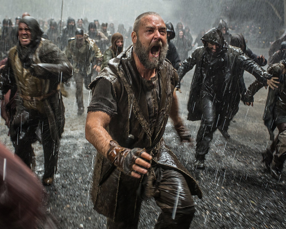 Russell Crowe faces disaster in “Noah.”