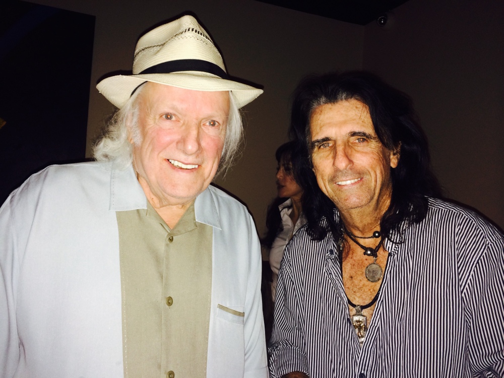 Dick Wagner, left, worked with Alice Cooper, right, as well as Lou Reed, Kiss and Aerosmith. Wagner co-wrote many of Cooper’s hits, including “Only Women Bleed” and “You and Me.”