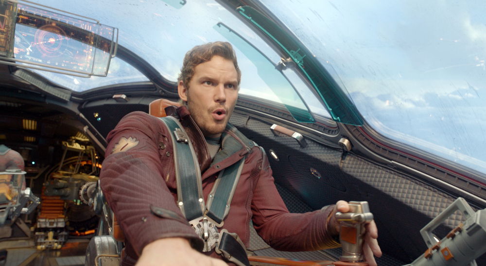 In “Guardians of the Galaxy,” actor Chris Pratt plays Peter Quill, an American pilot who becomes the target of an unrelenting bounty hunt after stealing a mysterious orb.