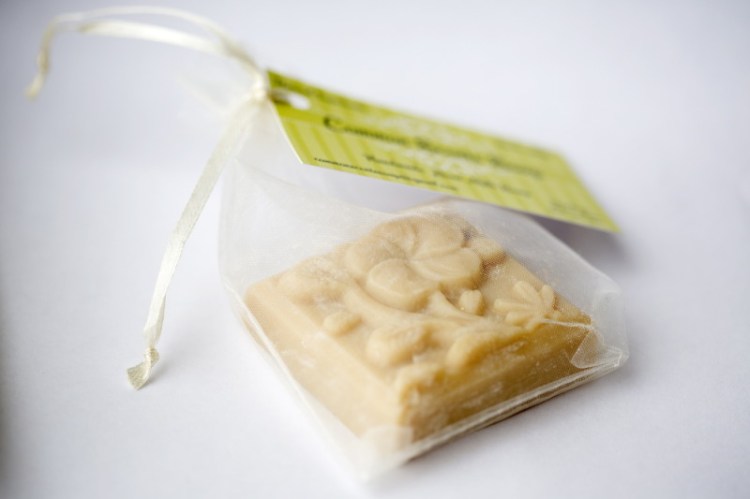 Goat's milk soap, made by Patty Young of Common Scents Soap