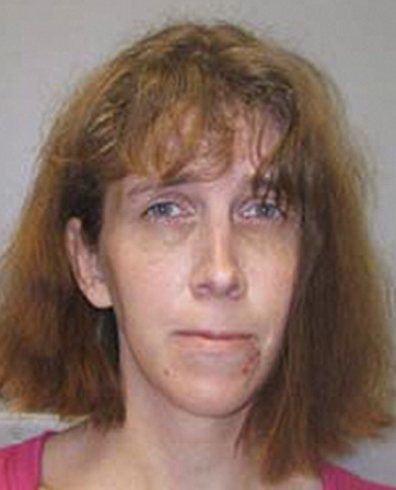 Booking photograph of suspect held in an Ohio jail who refuses to identify herself. Police say the woman may have ties to Kennebec County, and has tried to disguise her appearance and burn off her fingerprints. Contributed photo
