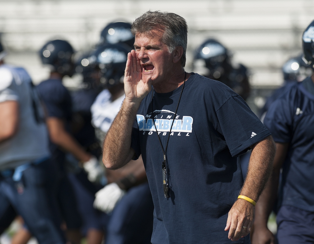 Jack Cosgrove, the University of Maine football coach, says that linebackers Cabrinni Goncalves and Mulumba Tshimanga had to earn his trust last season, and well before the playoffs rolled around, that trust was earned.