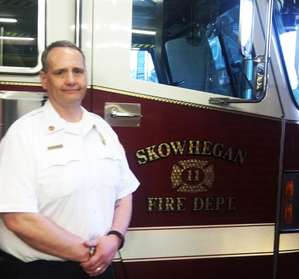 Richard Fowler was fire chief in Skowhegan for three months in 2014. He was fired by the town manager.