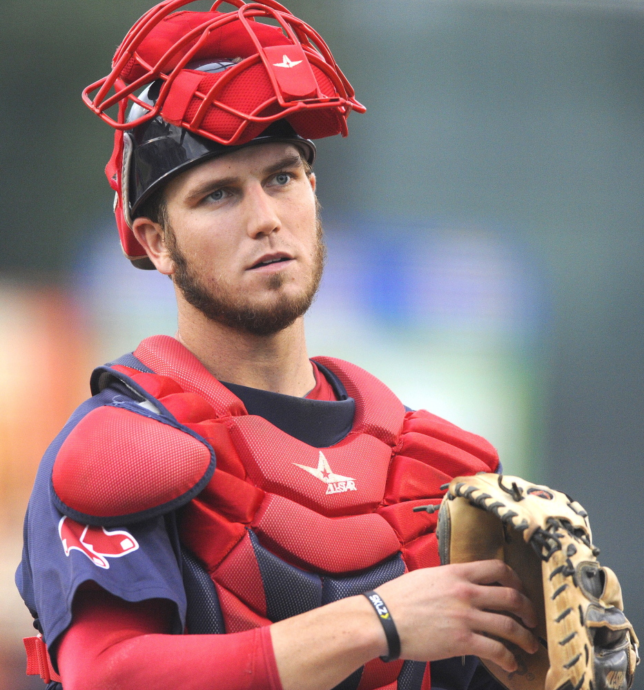 Carson Blair was recently called up to Portland from Class A Salem, where he was batting .261 with nine home runs. He will share catching duties with Michael Brenly.