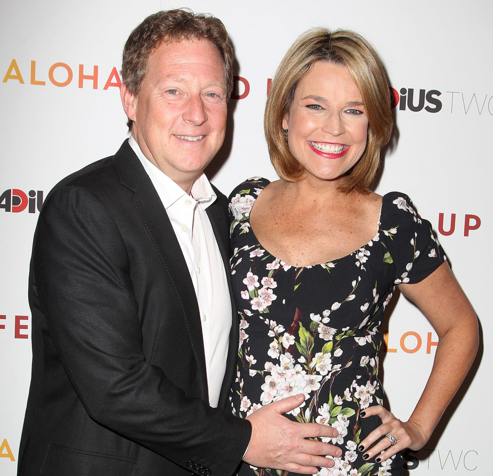 Michael Feldman and Savannah Guthrie attend May’s “Fed Up” premiere.