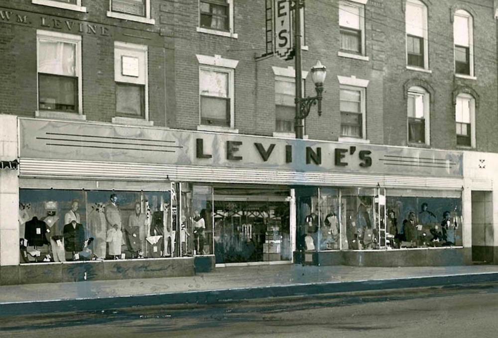 Levine’s was a staple of downtown Waterville from 1904 until it closed in 1996.