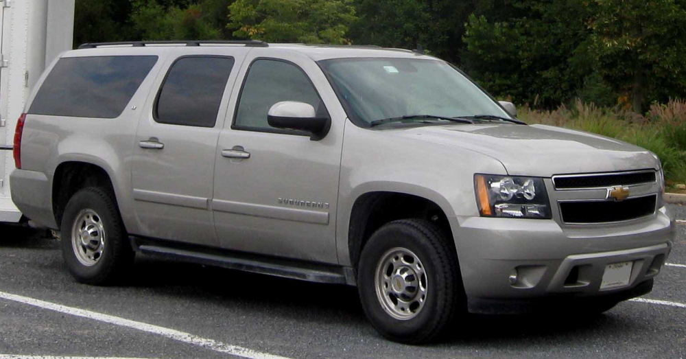 This Chevrolet Suburban LT GMT900 is similar to the one Emma Verrill of Yarmouth was riding in when its seat warmer malfunctioned and gave her third-degree burns. 