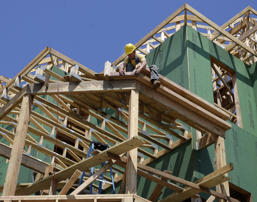 U.S. home construction bounced back in July, rising to the fastest pace in eight months and offering hope that housing has regained momentum after two months of declines.