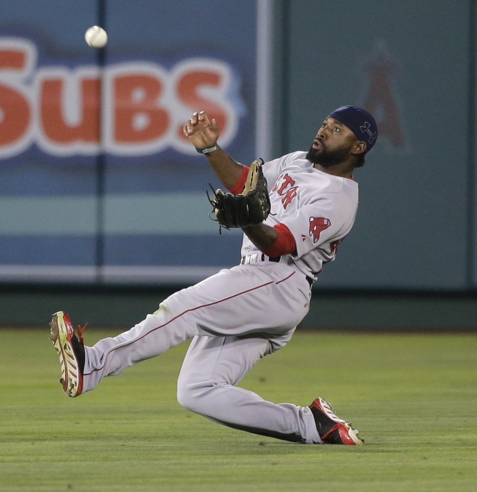 Jackie Bradley Jr.’s hitting slid so much Boston demoted him to Triple-A Pawtucket on Monday. Bradley was batting .143 in August and was not making the necessary adjustments needed to stay in the majors.
