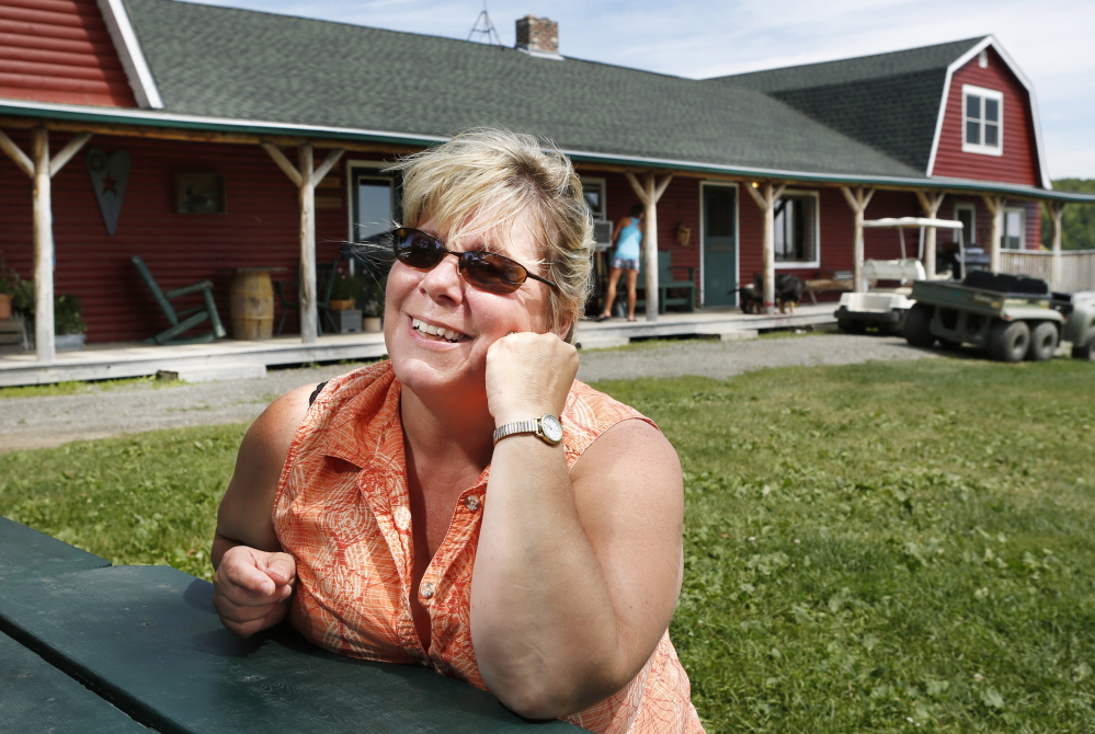 Businesswoman Terry Hill, who owns and runs Shin Pond Village with her husband Craig, thinks that bringing in more tourists to Maine’s North Woods would be an economic booster shot.