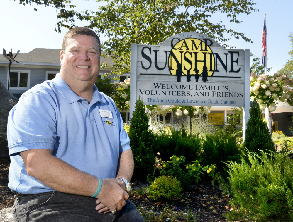 Gary Barron is executive director of Camp Sunshine, which provides camping for seriously ill children and their families.