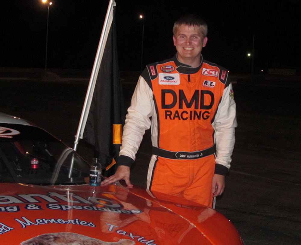 Dale Farrington Jr. won the Pro Series season championship at Beech Ridge Motor Speedway in Scarborough in 2014.