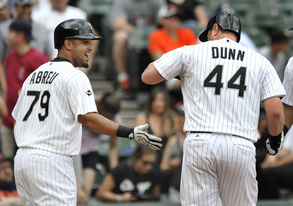 On Saturday, Adam Dunn, 44, was playing for the White Sox. Now he’s with Oakland, which is hoping he can boost their struggling offense.