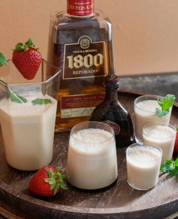 Aged tequilas pair beautifully with ice cream for a Texas tequila milkshake. The alcohol will prevent the mixture from freezing solid.