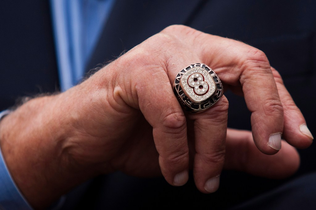 Carl Yastrzemski's ring.
Reuters