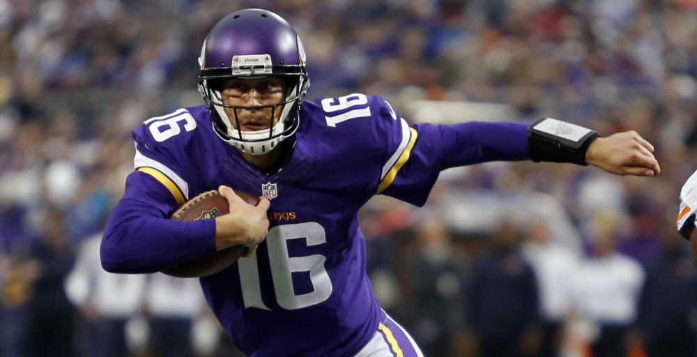 Minnesota Vikings quarterback Matt Cassel had the good fortune of being Tom Brady’s understudy in New England, but had to leave to start elsewhere.