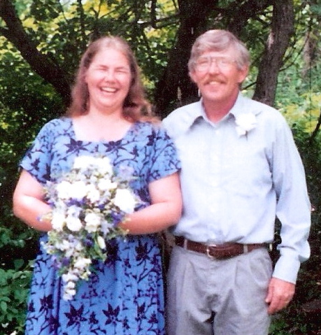 Sally Brooks is shown with her husband. Ms. Brooks, a beloved teacher at Harpswell Community School, died Wednesday after a brief battle with cancer.