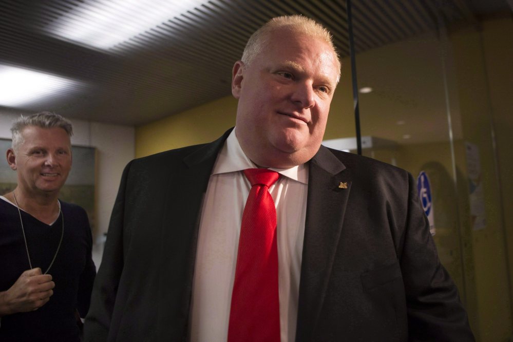 Toronto Mayor Rob Ford: “As many of you know I’ve been dealing with a serious medical issue, the details of which are unknown. But I know that with the love and support of my family, I will get through this.”