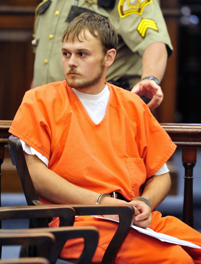 Jason Cote, 22, of Hurd’s Corner Road in Palmyra, appears in July 2013 in Somerset County Superior Court in Skowhegan.