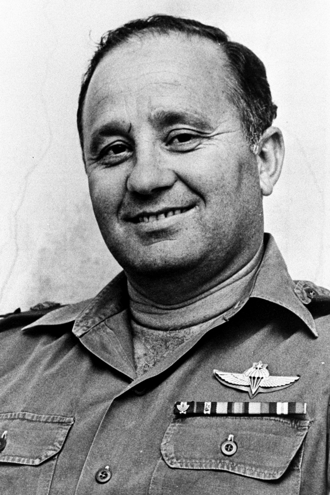 A 1972 photo released by the Israeli Government Press Office shows Yitzhak Hofi, an Israeli military general and former Mossad chief.