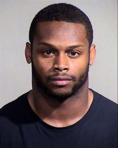 Arizona Cardinals running back Jonathan Dwyer is accused of head-butting his wife.
