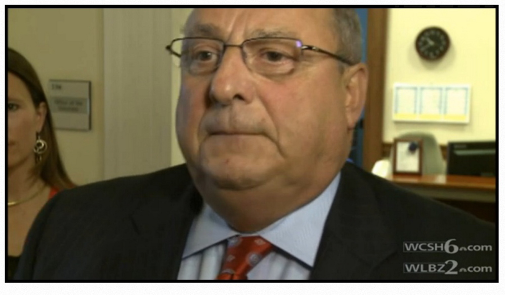 In response to criticism presented in a Planned Parenthood Maine Action Fund commercial, Gov. LePage tells a WCSH reporter Tuesday: “This is my position on Planned Parenthood: Do the right thing. The state of Maine has more people dying than are being born. Do the right thing.”