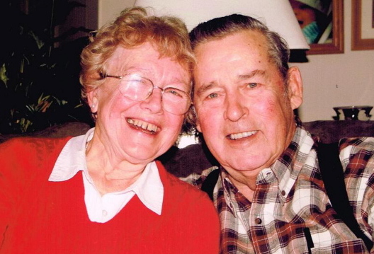 Raymond Webb, shown with his wife, Marilyn, helped create Limington’s Enhanced 911 system and fought to keep taxes low. Family photo