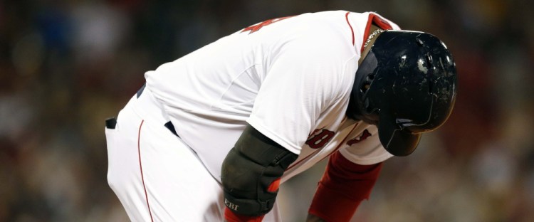 Where once there had been celebration … nothing but dismay. David Ortiz had nobody around him for protection in the Boston Red Sox batting order this year. Simply nobody. 