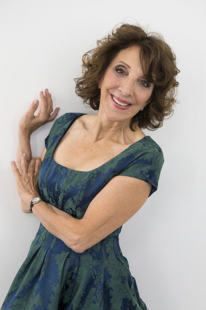 Comedian and actress Andrea Martin, 67,  poses in Toronto as she promotes her new book "Lady Parts." The Associated Press
