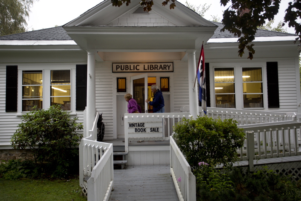 The North Bridgton Public Library is preparing to close for good at the end of this year because it can’t afford to stay open. Across Maine, many such institutions are struggling to keep going because of reductions in municipal appropriations.