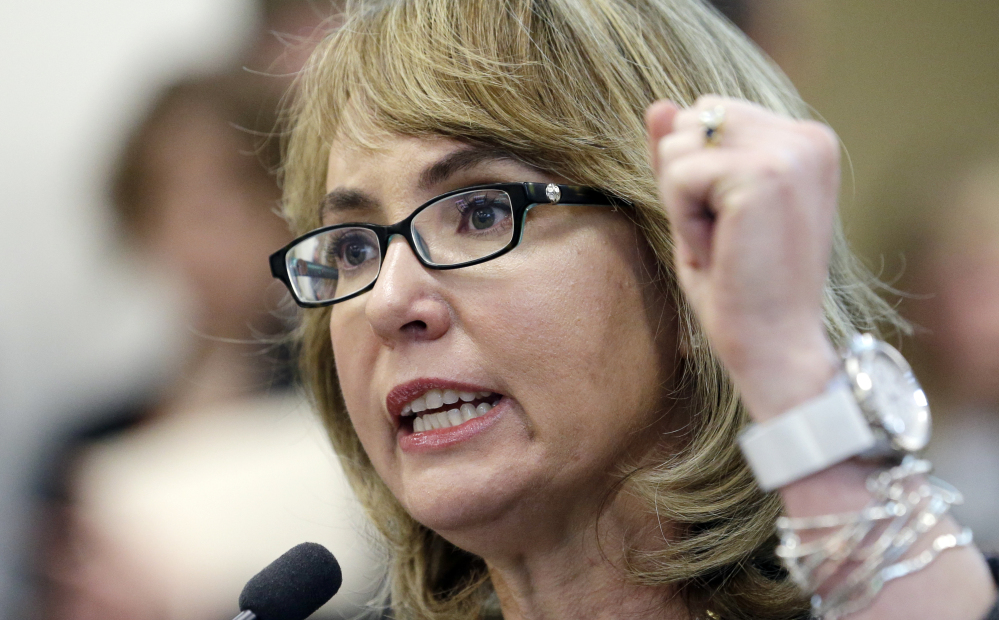 2014 Associated Press File Photo
Former U.S. Rep. Gabrielle Giffords of Arizona, who leads Americans for Responsible Solutions along with her husband, Mark Kelly, has said the group will at least match the $20 million the NRA spent during the entire 2012 campaign, which included a presidential race.