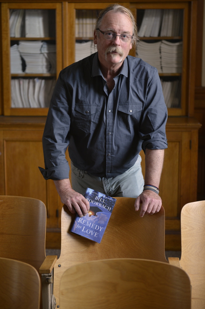 Author Bill Roorbach in Farmington.