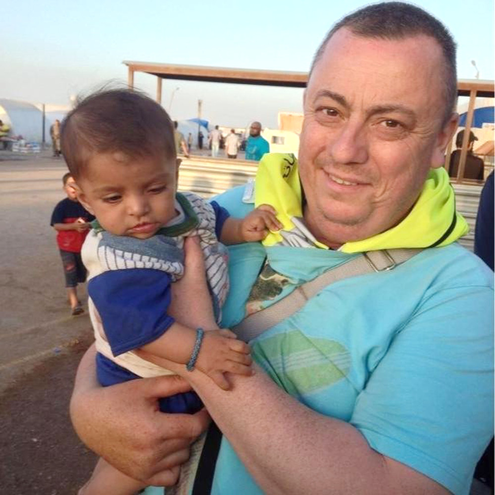 This undated family photo shows British man Alan Henning, who was held hostage by the Islamic State group and is said to have been beheaded on a recent video.