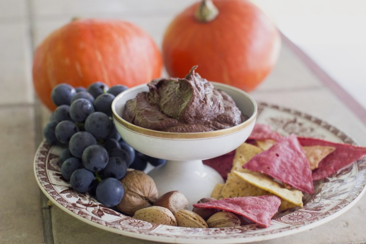Chocolate hummus is rich, creamy and chocolatey, and thick enough to spread easily. Think of it as a slightly more textured Nutella, and every bit as sweet and delicious.