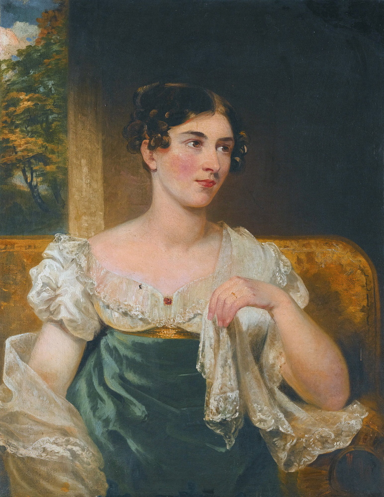 Berlioz’ Symphonie Fantastique was inspired by the composer’s infatuation with British actress Harriet Smithson (1800-1854), depicted in this portrait by George Clint.