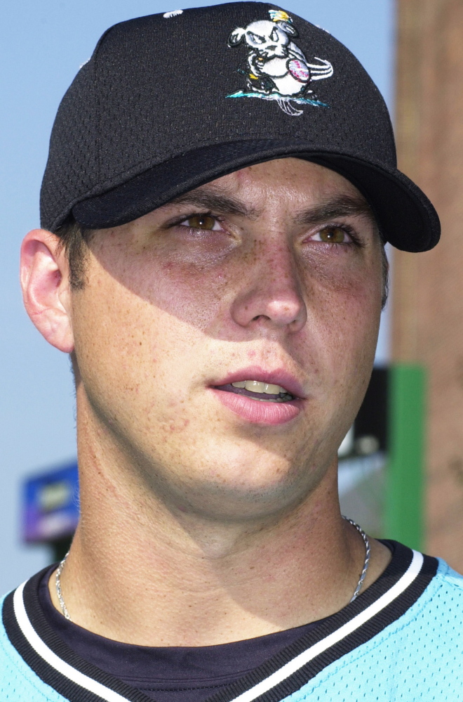Josh Beckett
... in 2001 with the Sea Dogs