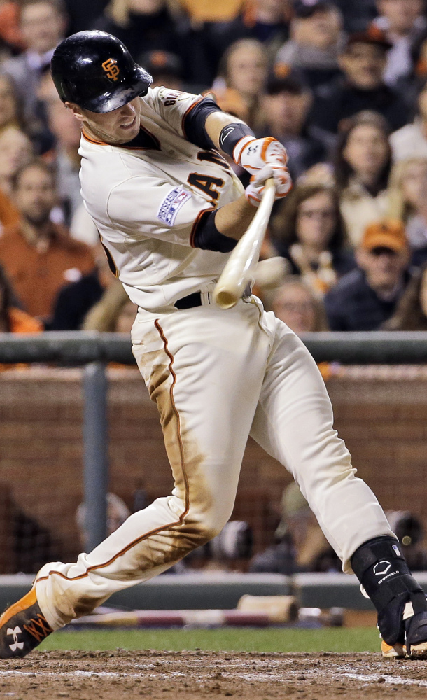 Buster Posey will play in his third World Series with the San Francisco Giants when they face the Kansas City Royals, starting Tuesday.