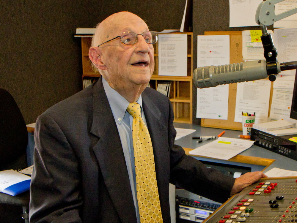 Luther Masingill worked at the control board for a Chattanooga, Tenn., radio station for more than seven decades.