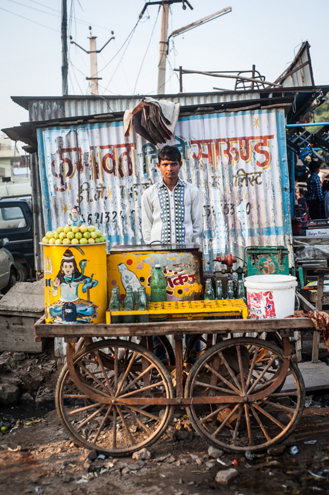 “Lemonade Stand, Pushkar, India,” 2013, by Brendan Bullock.
